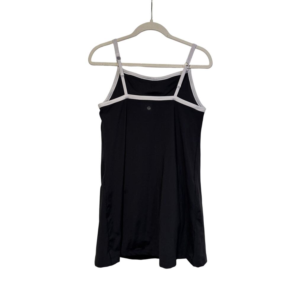 Yogalicious Black and White Spaghetti Strap Dress M - Picture 6 of 8